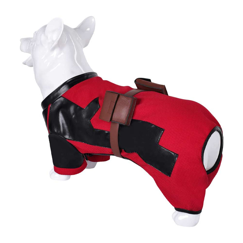 pet Deadpool Cosplay Costume Outfits Halloween Carnival Suit dog