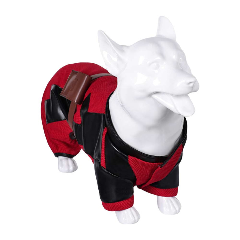 pet Deadpool Cosplay Costume Outfits Halloween Carnival Suit dog