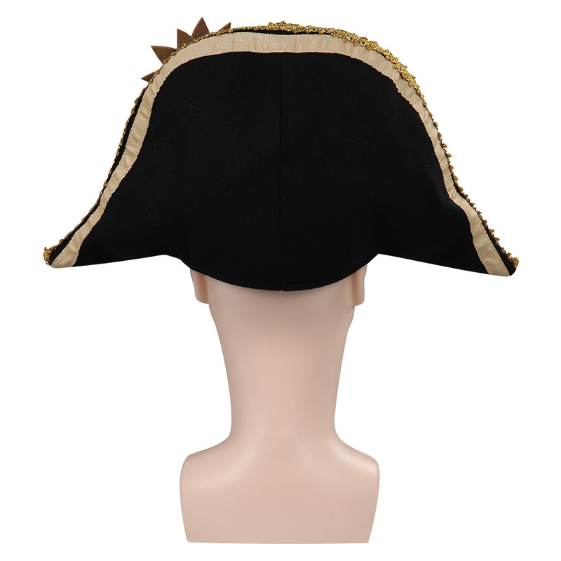 Peter Pan Wendy Captain Hook Cosplay Pirate Hat Cap Halloween Carnival Party Disguise Costume Accessories Prop