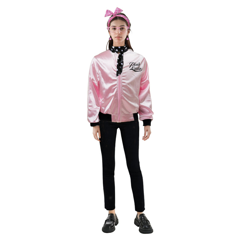 Pink Ladies Cosplay Costume Outfits Halloween Carnival Suit