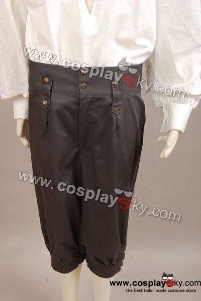 VeeGet VeeGet Pirates Of The Caribbean Jack Sparrow Costume Set Cosplay Costume