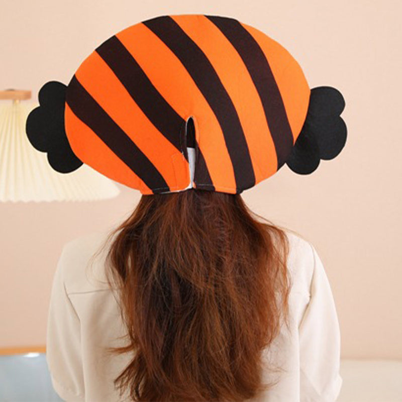 Plush Hat Halloween Party Candy Headgear Carnival Headdress Photo Prop Dress Up Hat