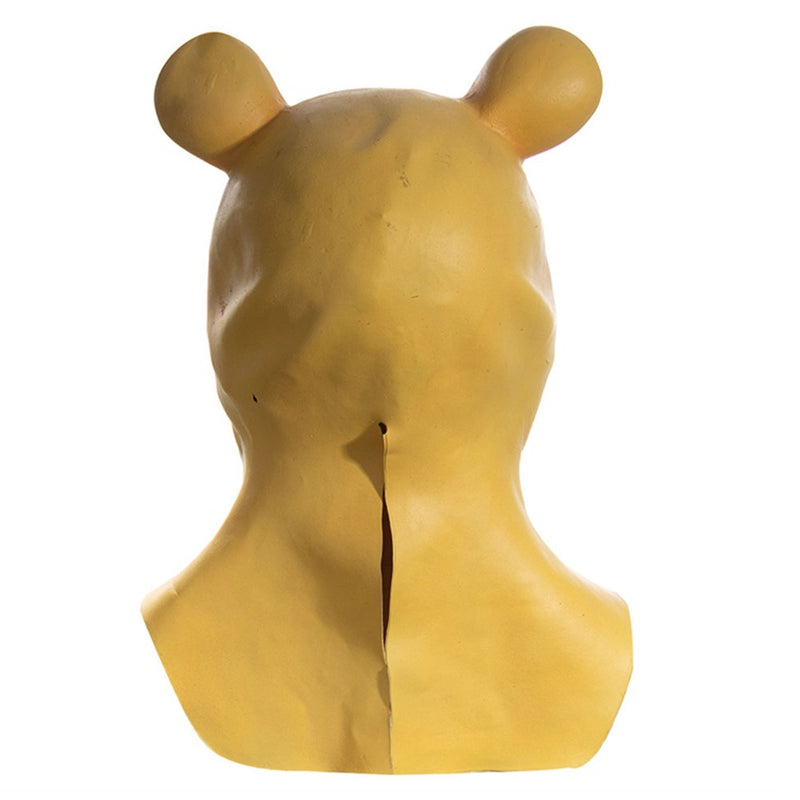 Pooh Bear  Mask Cosplay Latex Masks Helmet Masquerade Halloween Party Costume Props