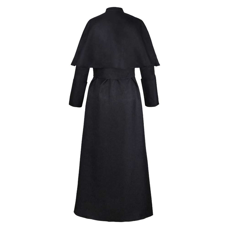 priest Cosplay Costume Outfits Halloween Carnival Suit