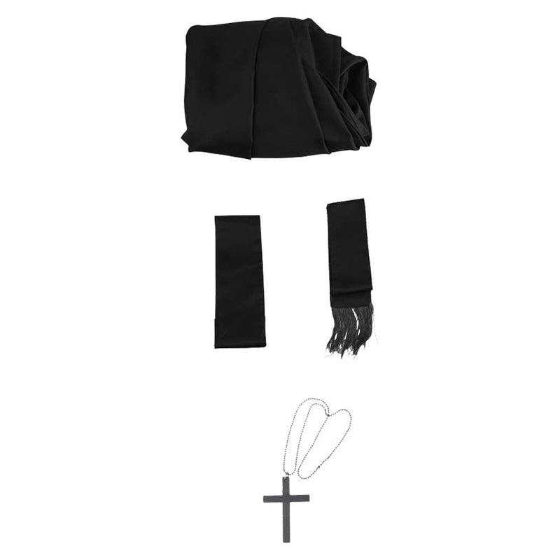 priest Cosplay Costume Outfits Halloween Carnival Suit