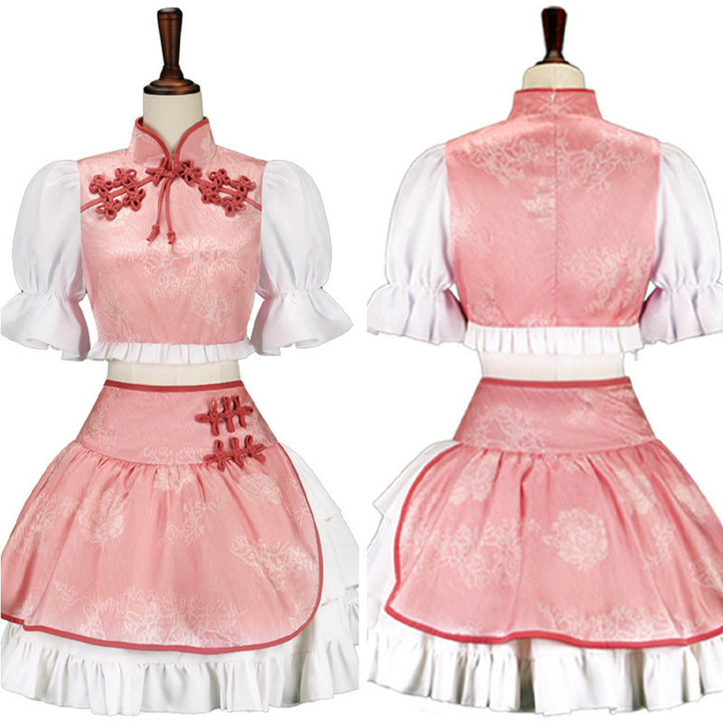 Puella Magi Madoka Magica- Kaname Madoka Cosplay Costume Outfits Halloween Carnival Party Disguise Suit