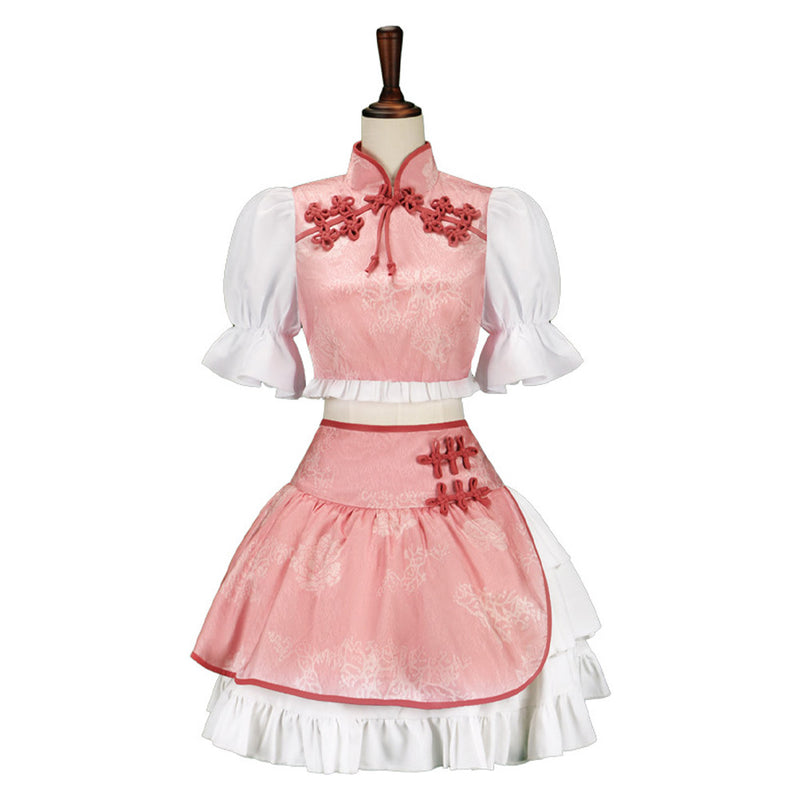 Puella Magi Madoka Magica- Kaname Madoka Cosplay Costume Outfits Halloween Carnival Party Disguise Suit