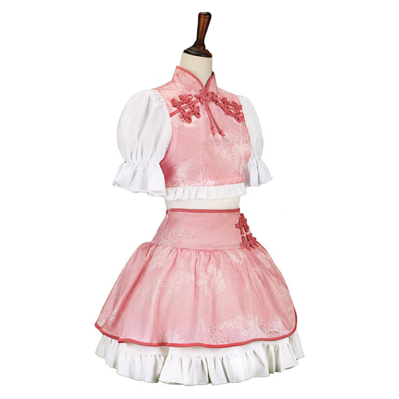 Puella Magi Madoka Magica- Kaname Madoka Cosplay Costume Outfits Halloween Carnival Party Disguise Suit