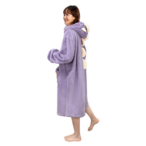 Purple Dragon - animal series bathrobe - OLAOLA Original design