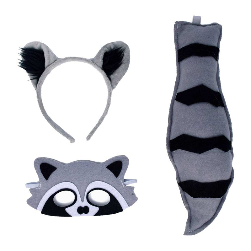 Raccoon Cosplay Costume Outfits Halloween Carnival Suit