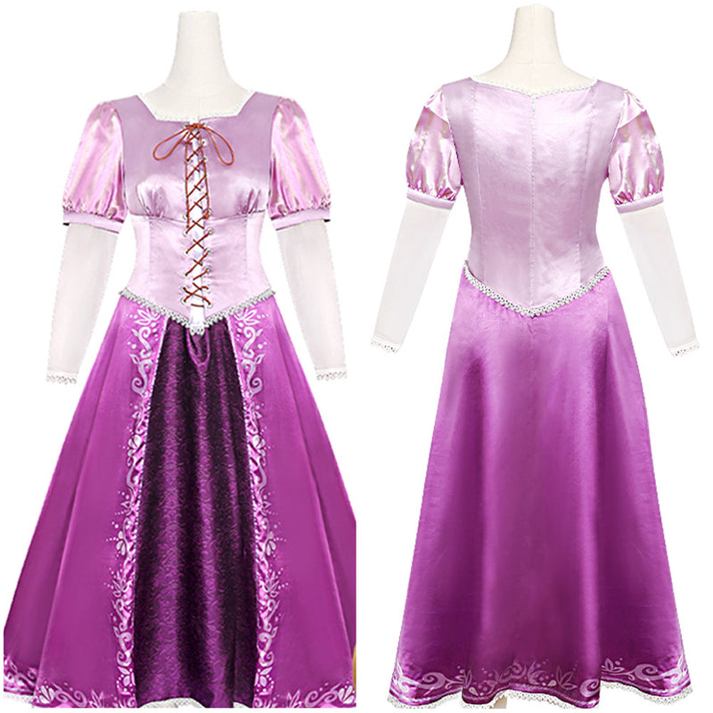 Rapunzel Cosplay Costume Dress Outfits Halloween Carnival Suit