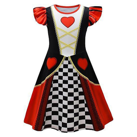 RED QUEEN Cosplay Costume Outfits Halloween Carnival Suit