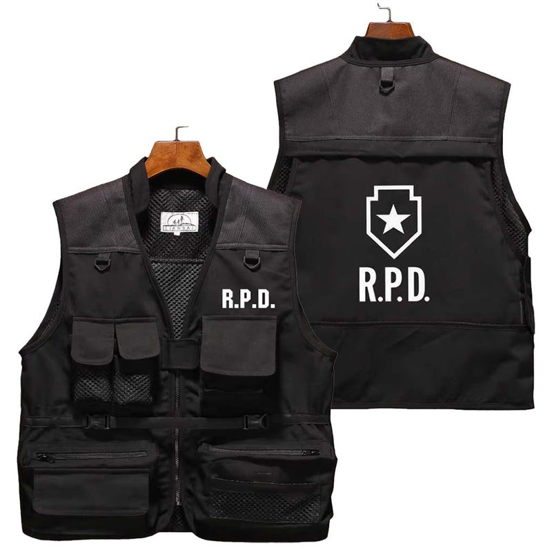 Resident Evil RPD Cosplay Costume Vest Halloween Carnival Party Disguise Outfits