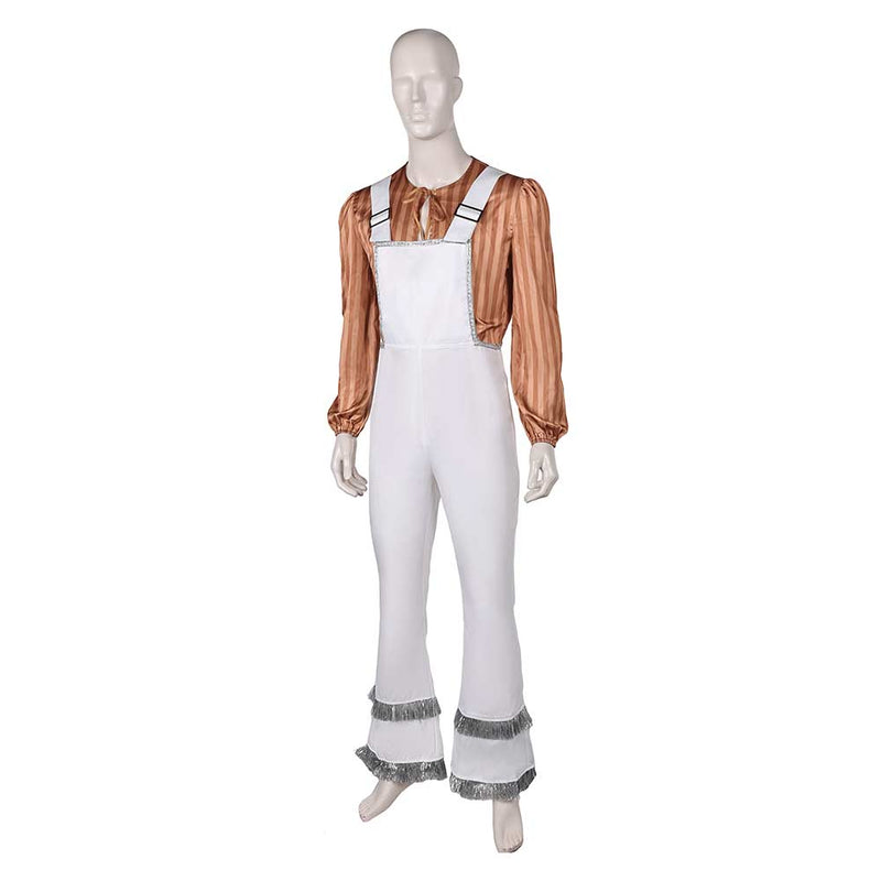 Retro Style Cosplay Costume Outfits Halloween Carnival Suit Bjorn Ulvaeus ABBA