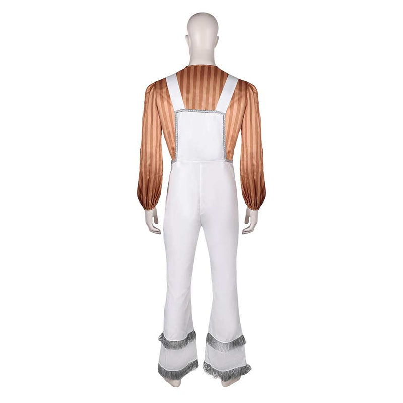 Retro Style Cosplay Costume Outfits Halloween Carnival Suit Bjorn Ulvaeus ABBA