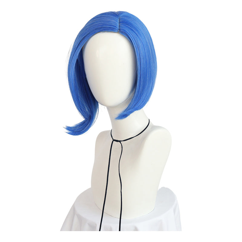 Sadness Cosplay Wig Heat Resistant Synthetic Hair Carnival Halloween Party Props Inside Out