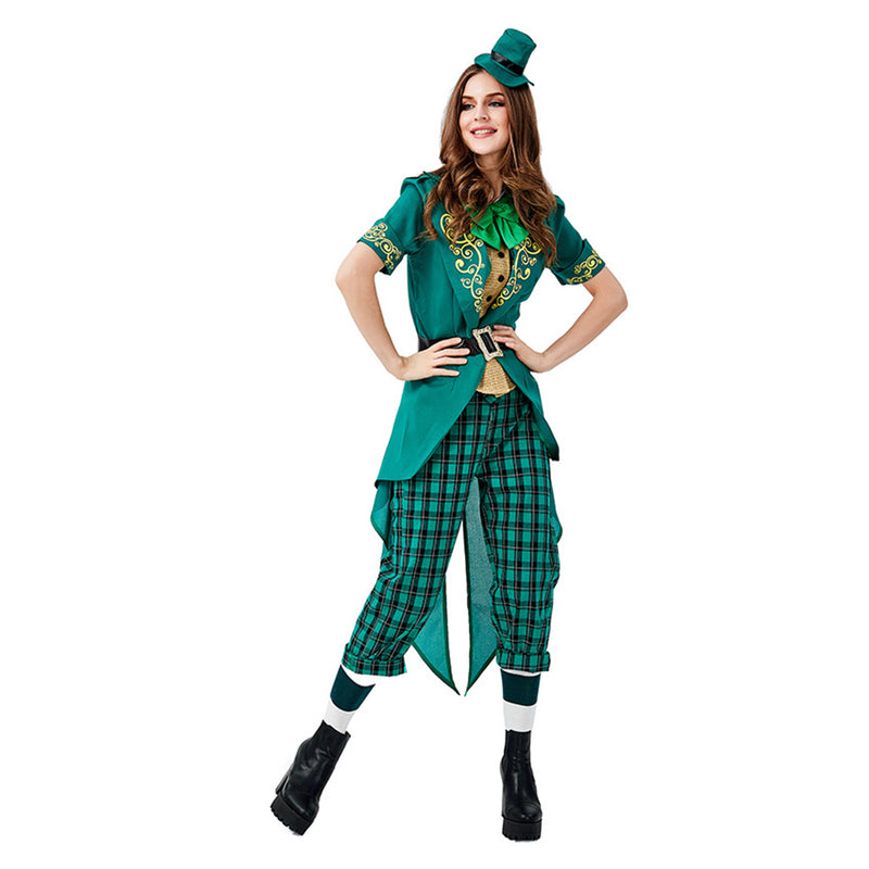 Saint Patrick cosplay costume Cosplay Costume Outfits Halloween Carnival Party Suit