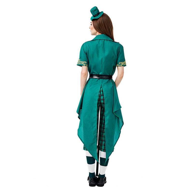 Saint Patrick cosplay costume Cosplay Costume Outfits Halloween Carnival Party Suit