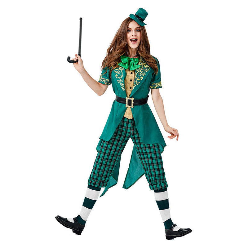 Saint Patrick cosplay costume Cosplay Costume Outfits Halloween Carnival Party Suit