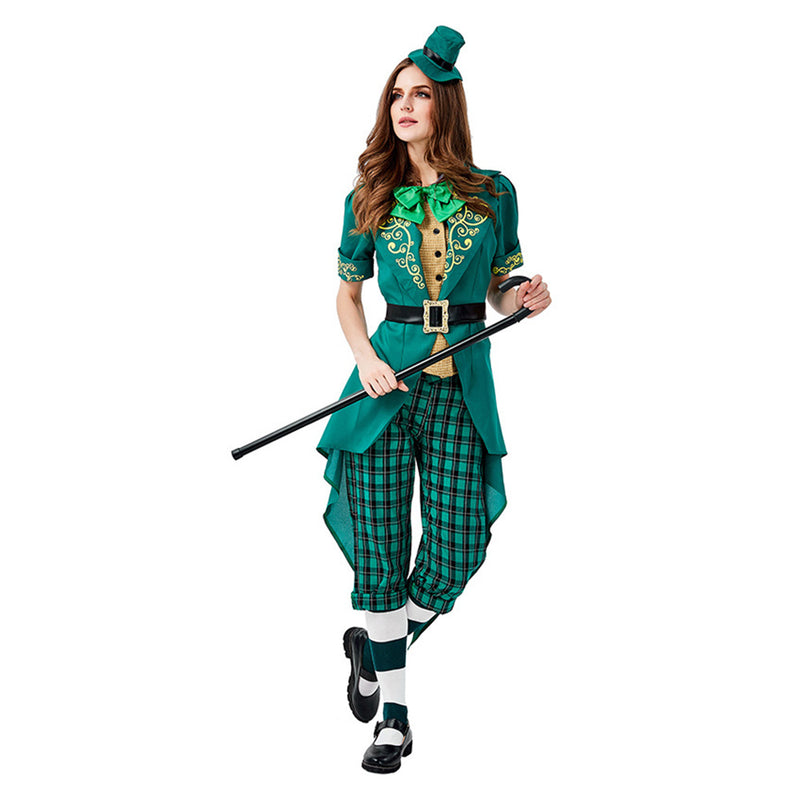 Saint Patrick cosplay costume Cosplay Costume Outfits Halloween Carnival Party Suit