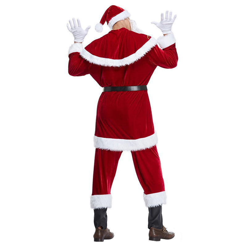 Santa Claus Cosplay Costume Outfits Halloween Carnival Suit