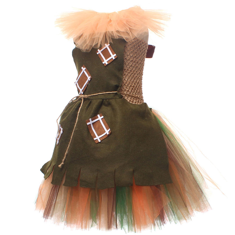 Scarecrow Cosplay Costume Outfits Halloween Carnival Suit