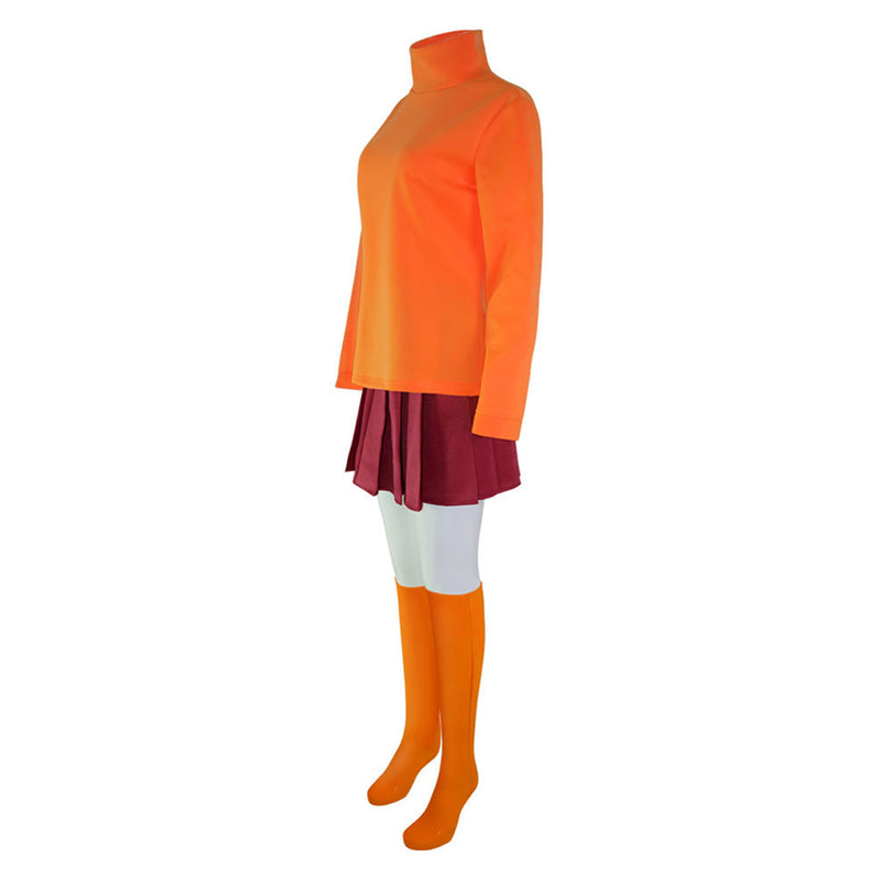 Scooby-Doo -  Velma  Cosplay Costume Outfits Halloween Carnival Suit