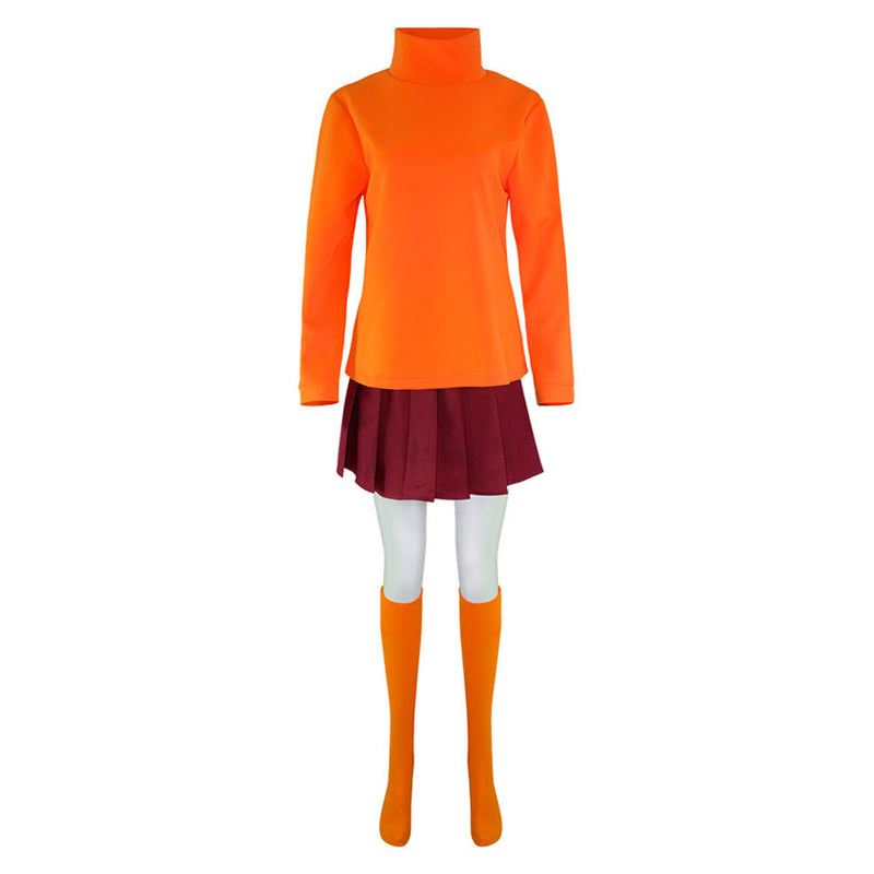 Scooby-Doo -  Velma  Cosplay Costume Outfits Halloween Carnival Suit