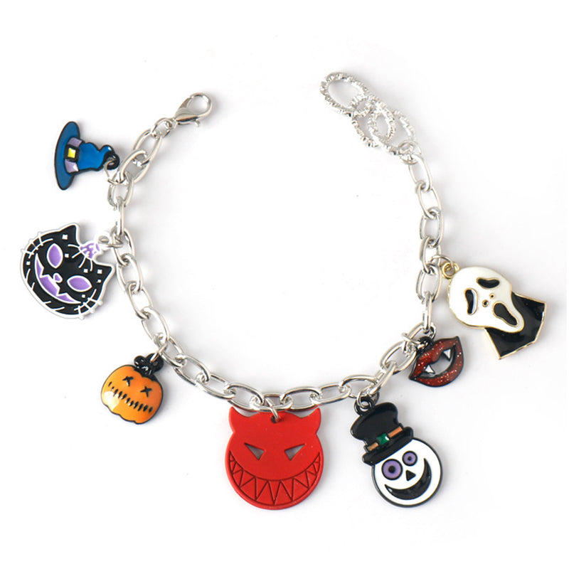 Scream Cosplay Bracelet Punk Classic Horror Scary Movie Bracelets On the Hand Jewelry Gifts