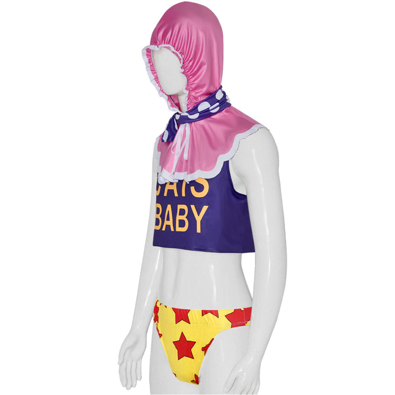 Senor Pink Cosplay Costume Outfits Halloween Carnival Suit One Piece