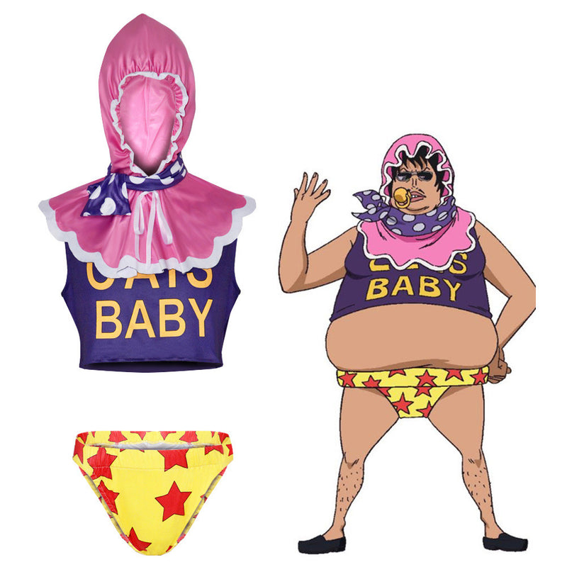 Senor Pink Cosplay Costume Outfits Halloween Carnival Suit One Piece