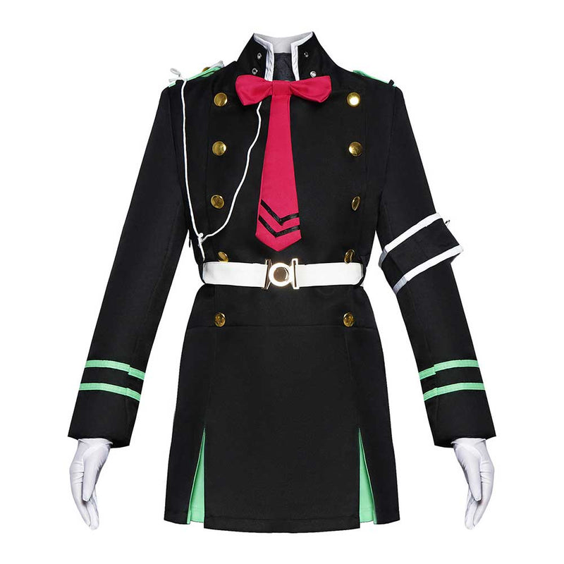 Seraph of the end Shinoa Hiiragi Cosplay  Costume Outfits Halloween Carnival Suit