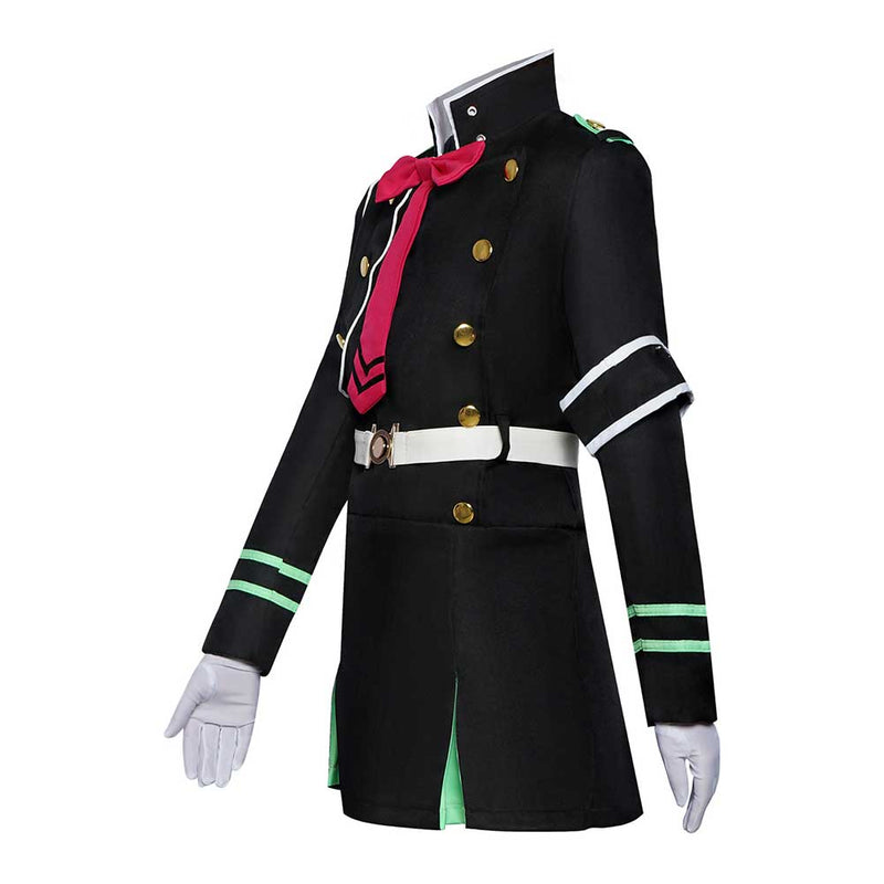 Seraph of the end Shinoa Hiiragi Cosplay  Costume Outfits Halloween Carnival Suit