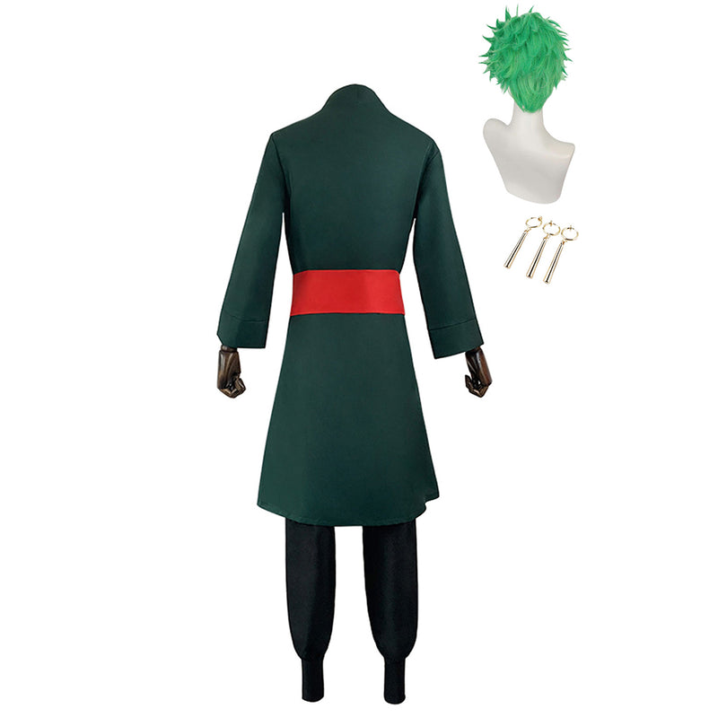 SETHOUS Anime Cosplay Kostuum Dress Up Outfits Kleding + Pruik + Oorclips Pak Accessoires Halloween 