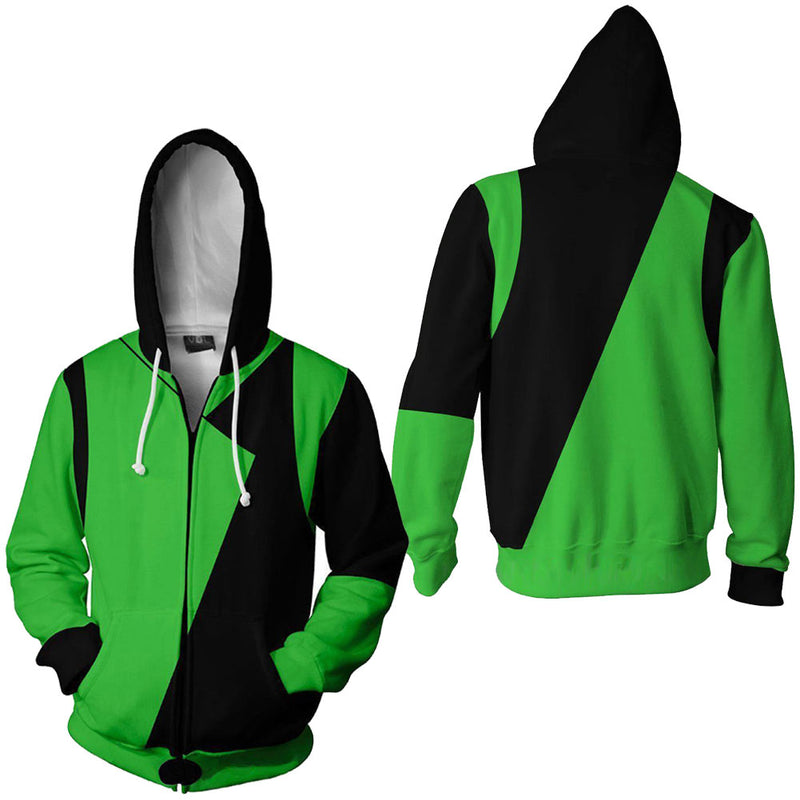 Shego Cosplay Hoodie 3D Printed Hooded Sweatshirt Men Women Casual Streetwear Pullover