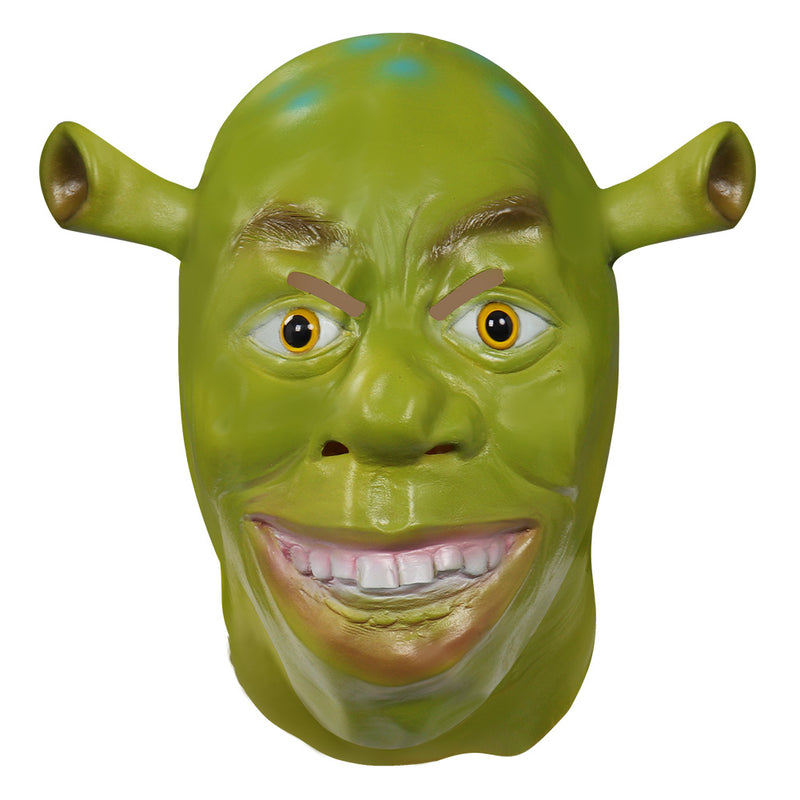 Shrek Mask Cosplay Latex Masks Helmet Masquerade Halloween Party Costume Props