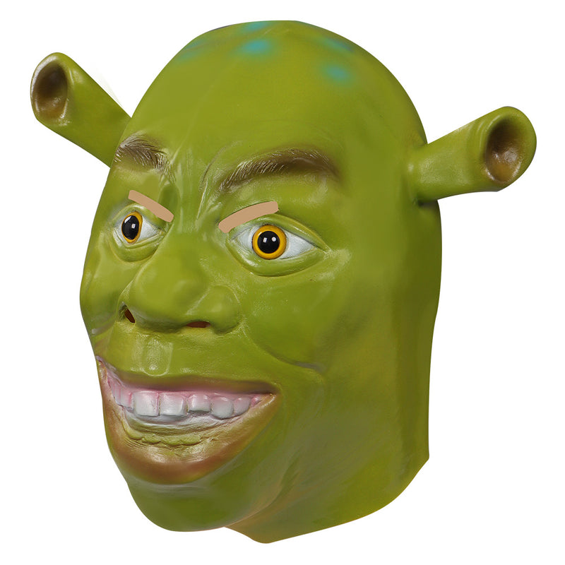 Shrek Mask Cosplay Latex Masks Helmet Masquerade Halloween Party Costume Props