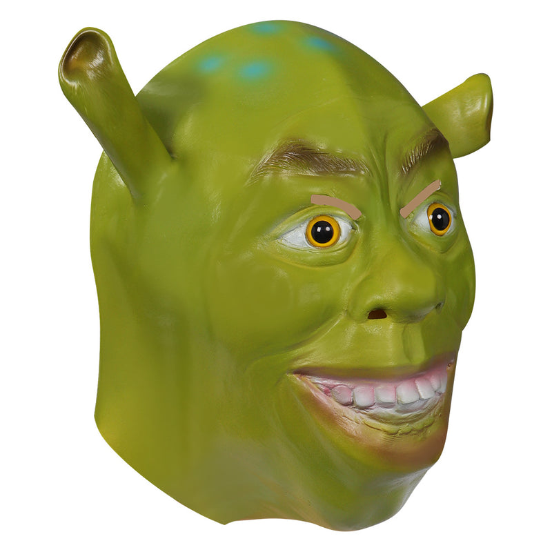 Shrek Mask Cosplay Latex Masks Helmet Masquerade Halloween Party Costume Props