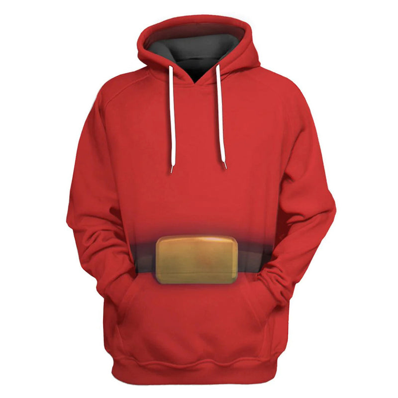 Shy Guy Cosplay Hoodie 3D Printed Hooded Sweatshirt Men Women Casual Streetwear Pullover