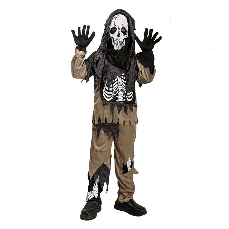 skeleton  Cosplay Costume Outfits Halloween Stage Performance Clothes Carnival Disguise Suit