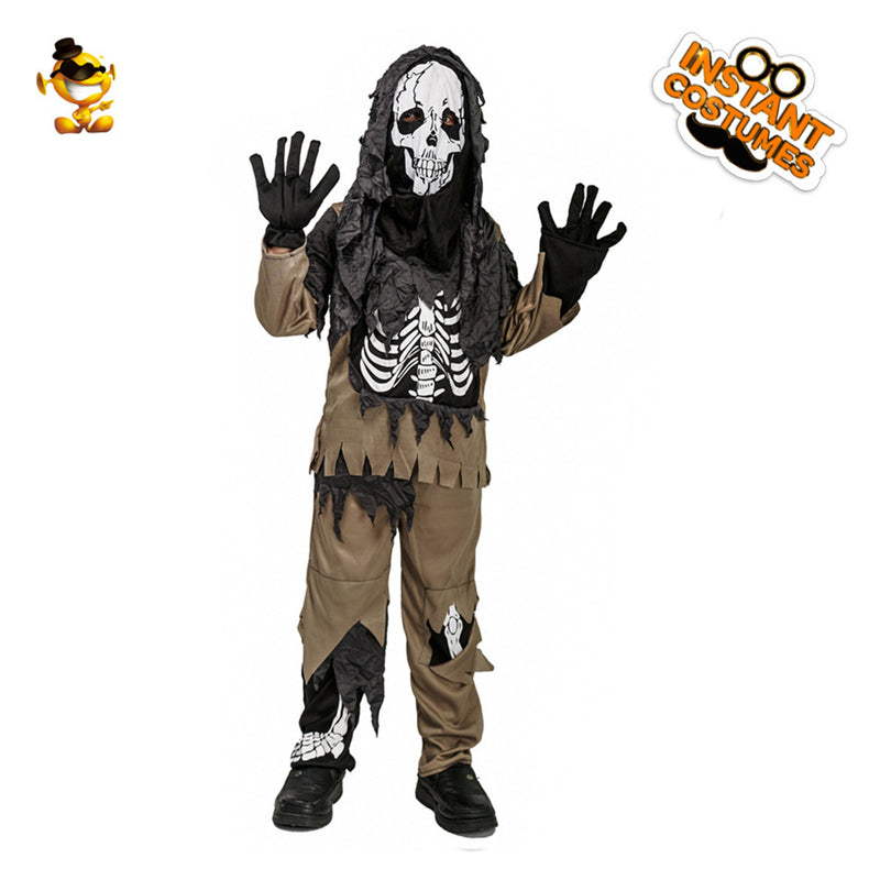 skeleton  Cosplay Costume Outfits Halloween Stage Performance Clothes Carnival Disguise Suit