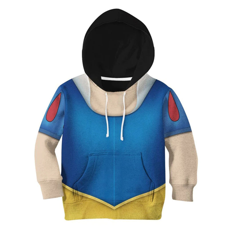 Snow White Cosplay Hoodie 3D Printed Hooded Sweatshirt Kids Children Casual Streetwear Pullover