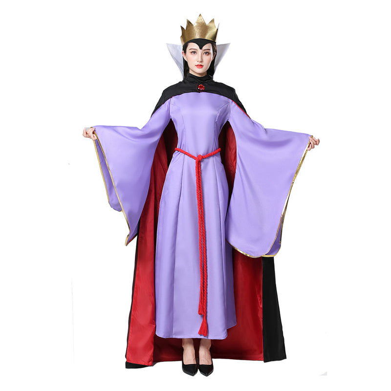 Snow White Evil Queen Cosplay Coatume Outfits Halloween Carnival Suit