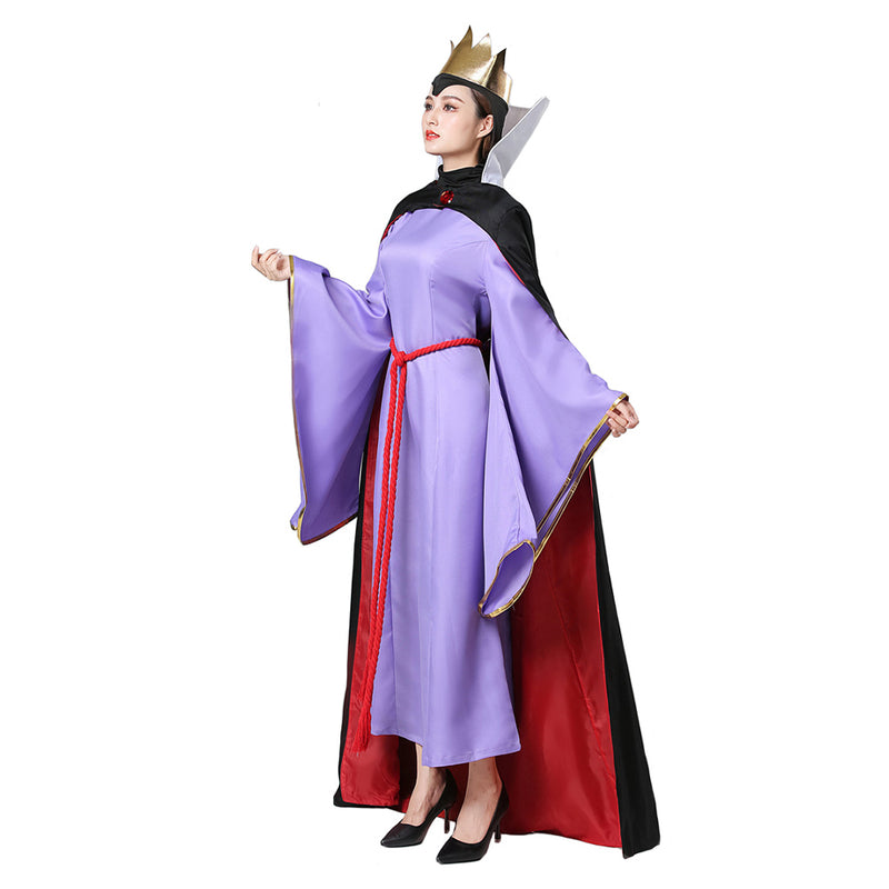 Snow White Evil Queen Cosplay Coatume Outfits Halloween Carnival Suit