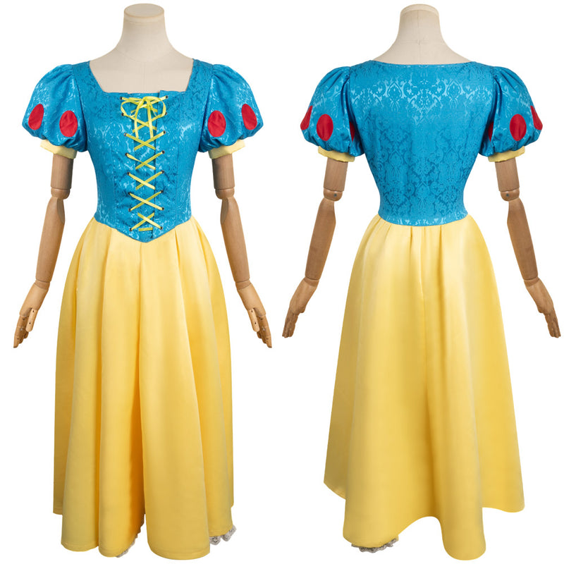 Snow white Halloween Cosplay Costume Outfits Halloween Carnival Suit dress