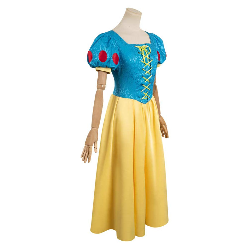 Snow white Halloween Cosplay Costume Outfits Halloween Carnival Suit dress