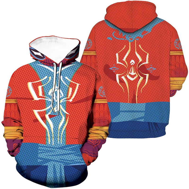 Spider man Cosplay Hoodie 3D Printed Hooded Sweatshirt Men Women Casual Streetwear Pullover