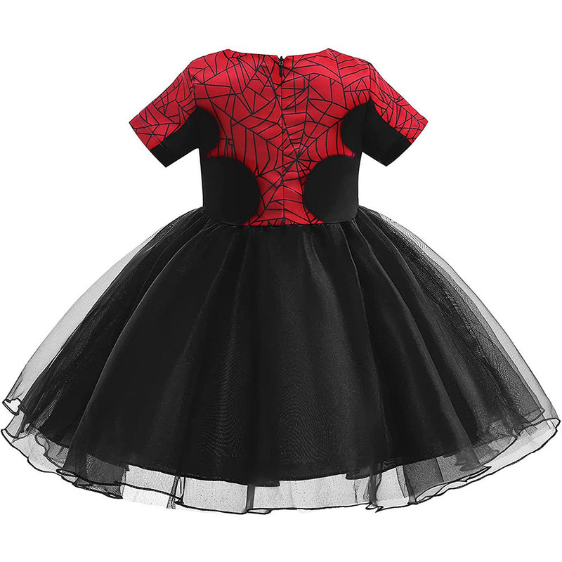 Spiderman Cosplay Costume Tutu Dress Outfits Halloween Carnival Party Suit