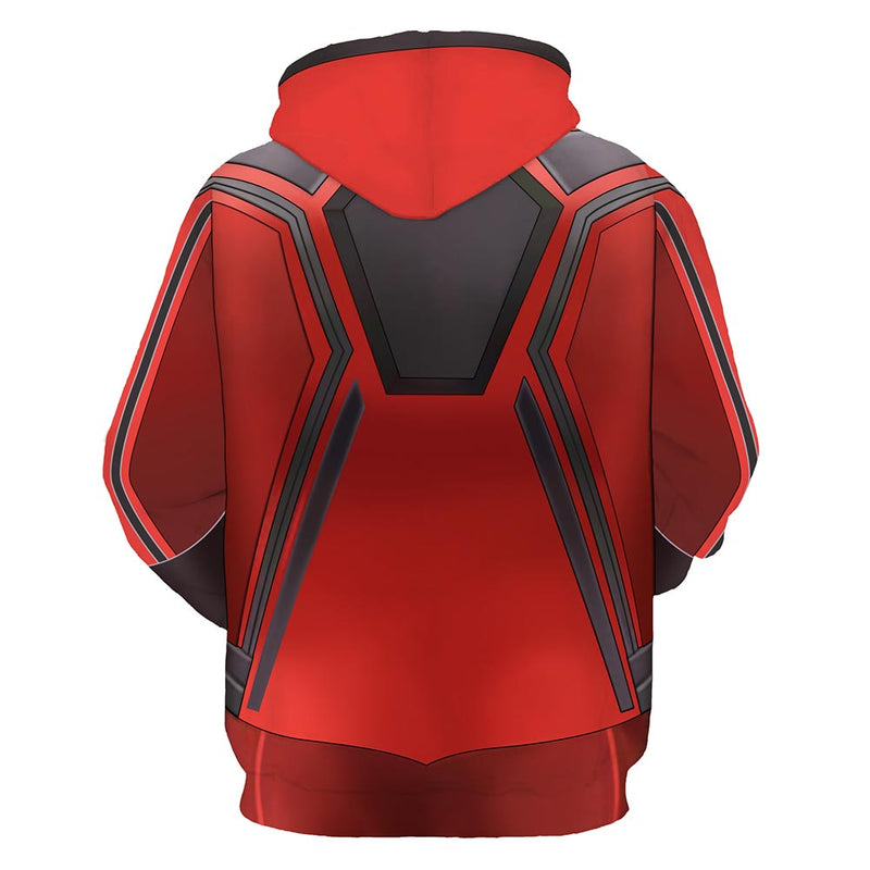 spiderman Miles Morales Cosplay Hoodie 3D Printed Hooded Sweatshirt Kids Children Casual Streetwear Pullover