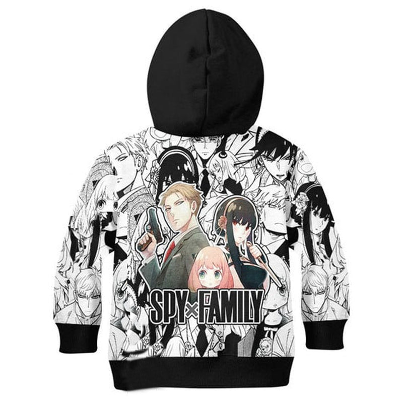 SPY×FAMILY Loid Forger Twilight  Cosplay Hoodie 3D Printed Hooded Sweatshirt Kid Children Casual Streetwear Pullover